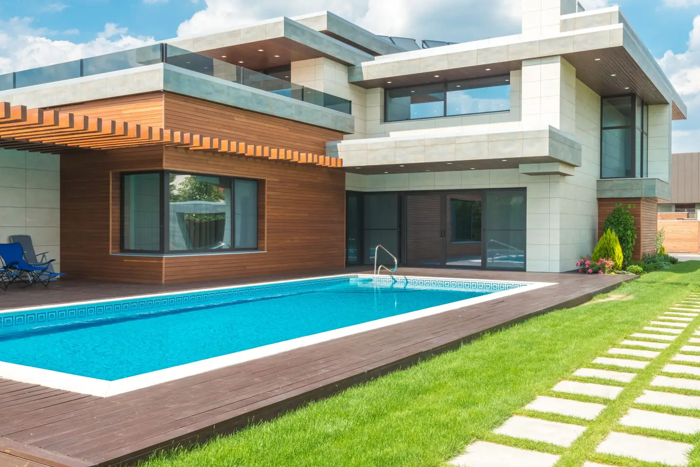Swimming pool built in Argents Hill, NSW